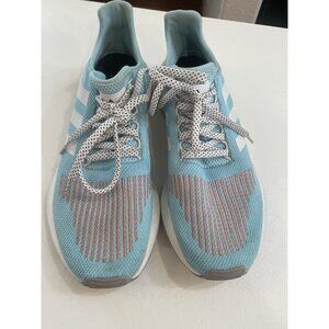 Adidas Womens Swift Run Prime knit Blue Size 12.5 Shoes Sneakers Athletic Sporty